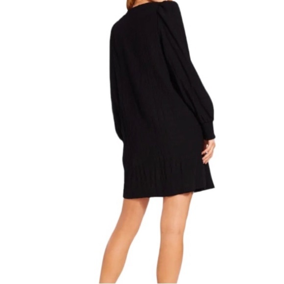 BB DAKOTA by Steve Madden, Fields of Gold Dress, XS, Black, NWT, $59 - Picture 6 of 6